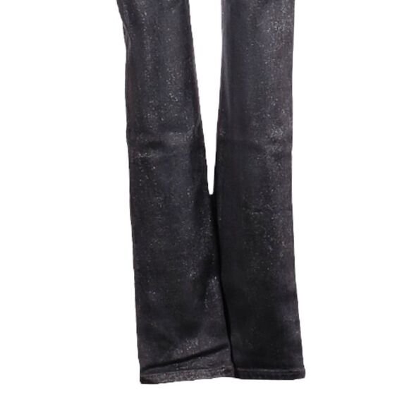 Citizens of Humanity Rocket High Rise Skinny Jeans Refraction Metallic Black 26 - Picture 6 of 11